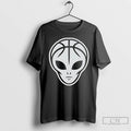 Premium Basketball Alien Head T Shirts Unisex