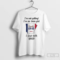 Premium Arkansas Map Im Not Yelling Im An Iowa Girl I Just Talk Loud Unisex