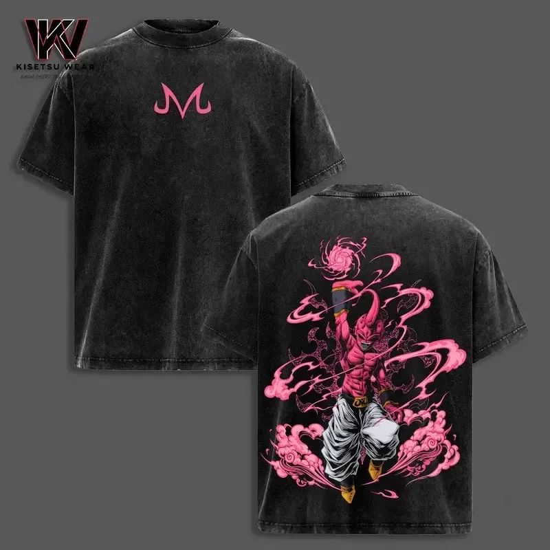 Vintage DBZ "Evil Buu" Vintage Dark Anime Streetwear Unisex