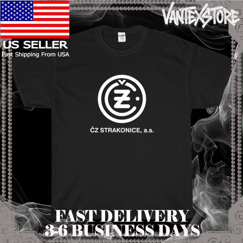 NEW SHIRT CZ STRAAKONICE MEN'S LOGO FUNNY AMERICAN USA SIZE S-5XL Unisex