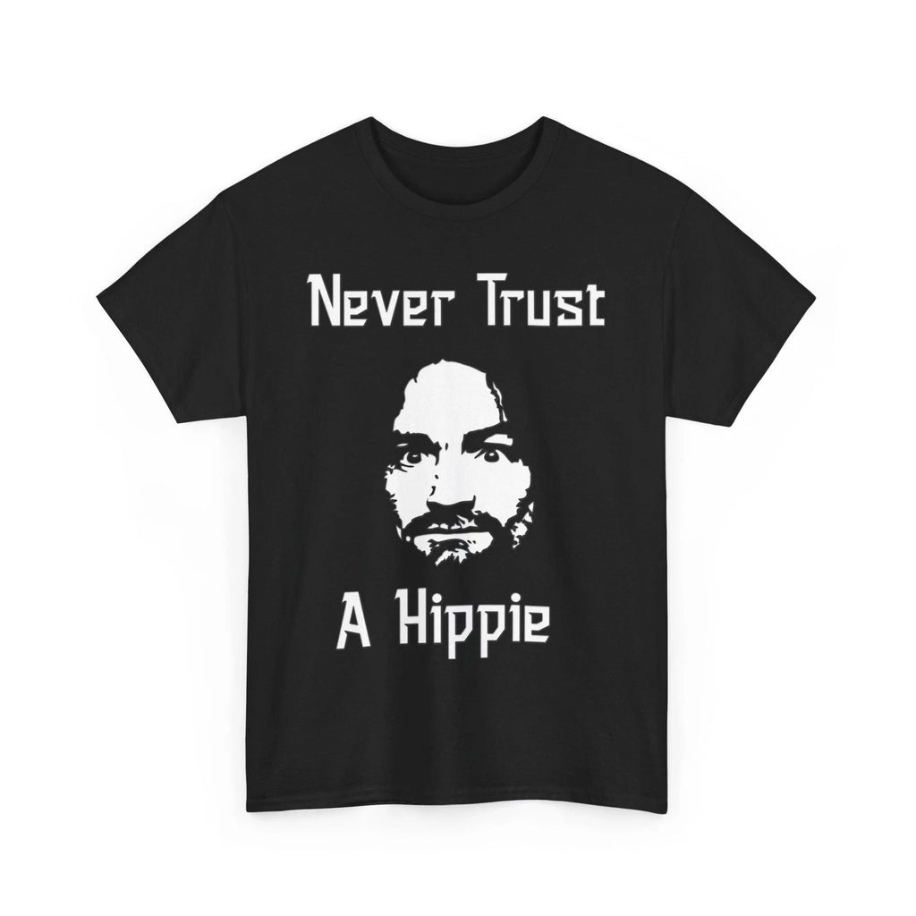 Never Trust A Hippie - Unisex Heavy Cotton Tee Unisex