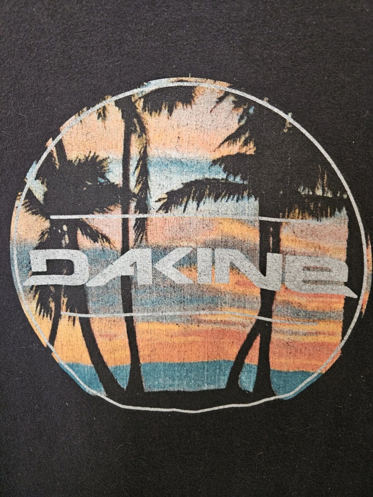 Dakine Men's Black Short Sleeve 100% Cotton Graphic , XXL Unisex