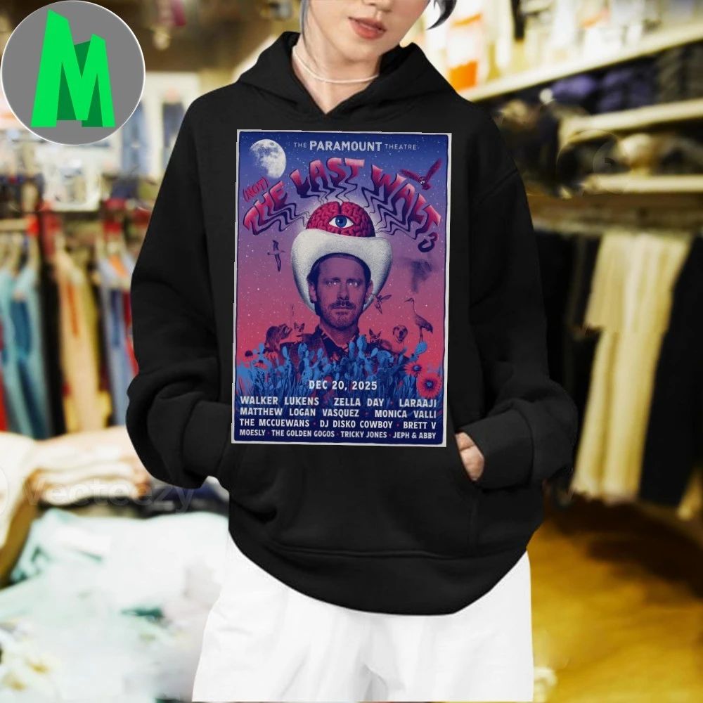 The Last Walt 3 At The Paramount Theatre On Dec 20 2025 Poster Shirt Unisex