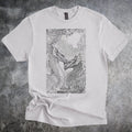 Majestic Dragon Embrace Graphic Tee for Fantasy Lovers Unisex
