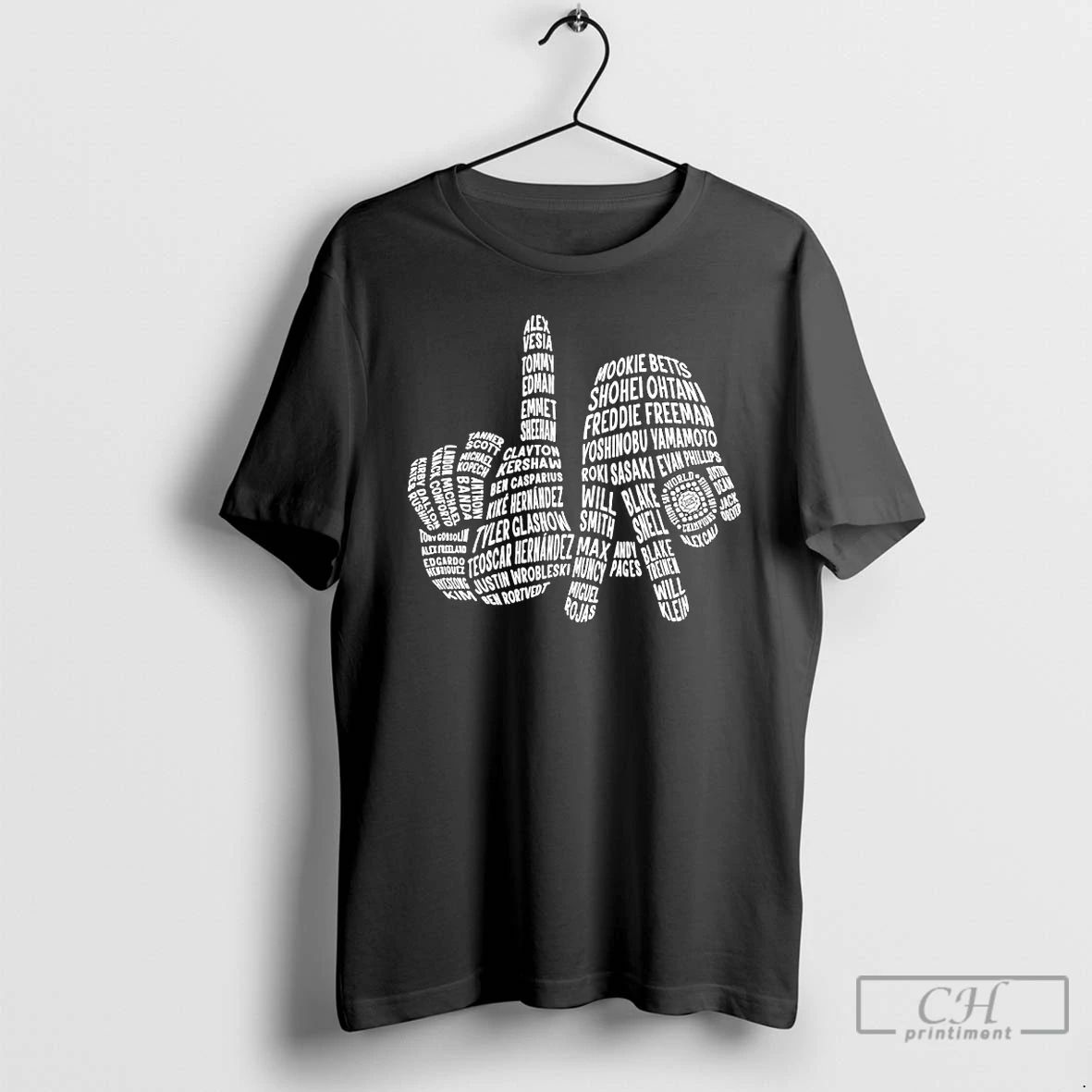 Classic La 2025 Champs Los Angeles Dodgers Fingers Sign Hands Ring T Shirts Unisex