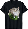 Watermelon Cat – Silly Cat Meme Funny Cute Kitten Tee Gift for Cat Lover Unisex