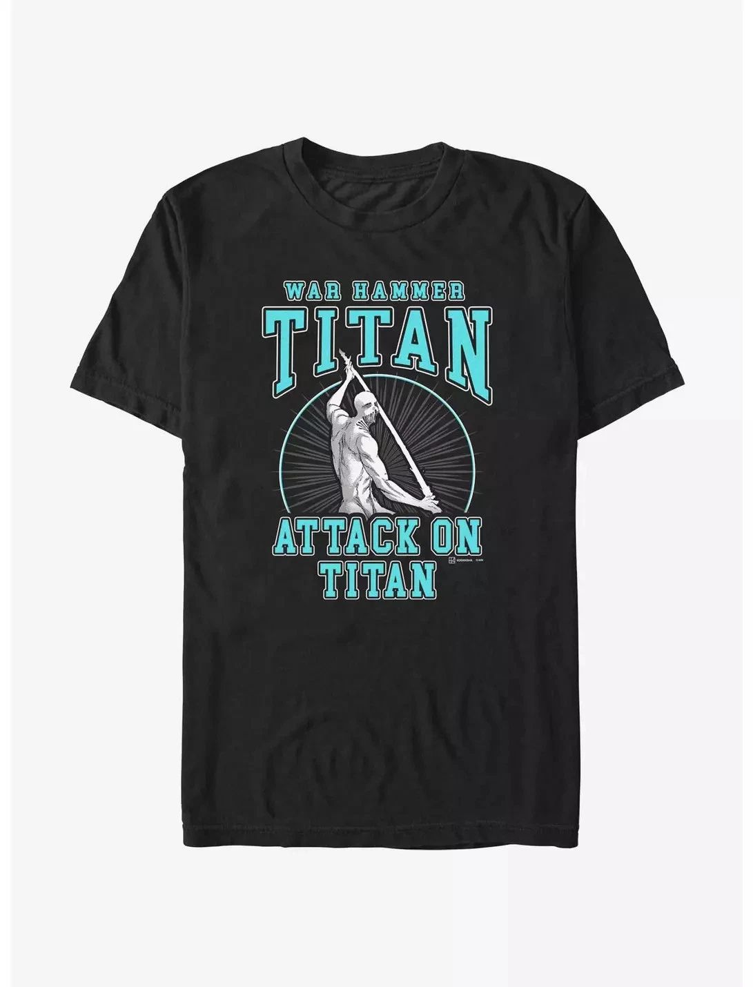 Anime Attack On Titan War Hammer Titan T Shirt Size S - 5XL Gift For Friends Unisex