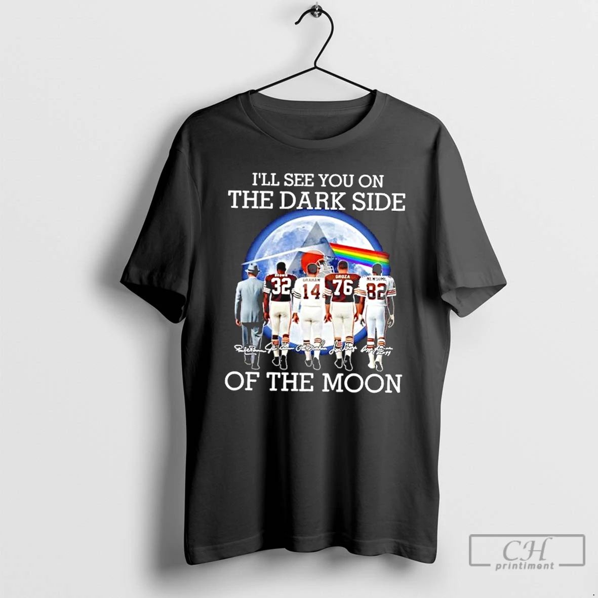 Premium Cleveland Browns Legends Ill See You On The Dark Side Of The Moon Unisex