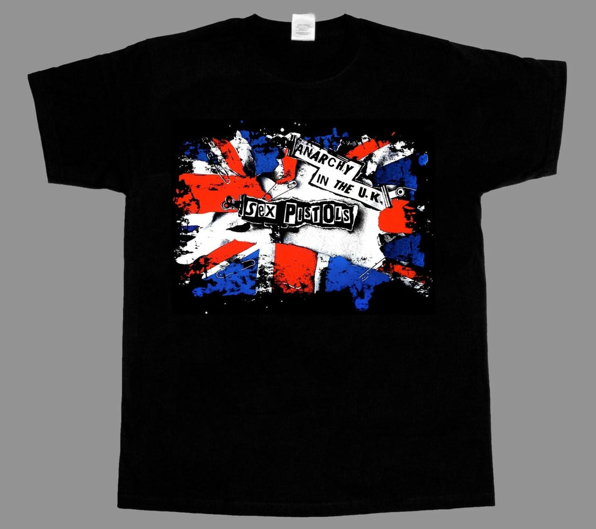 sex pistols anarchy in U.K. NEW BLACK SHORT/LONG SLEEVE Unisex