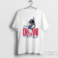 Classic Shohei Ohtani Los Angeles Dodgers Baseball Caricature T Shirts Unisex