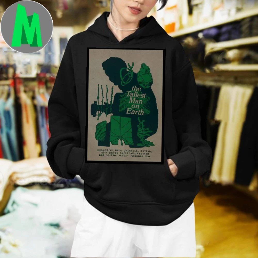 The Tallest Man On Earth 8-23-2025 Dalhalla Rättvik Sweden Poster Shirt Unisex