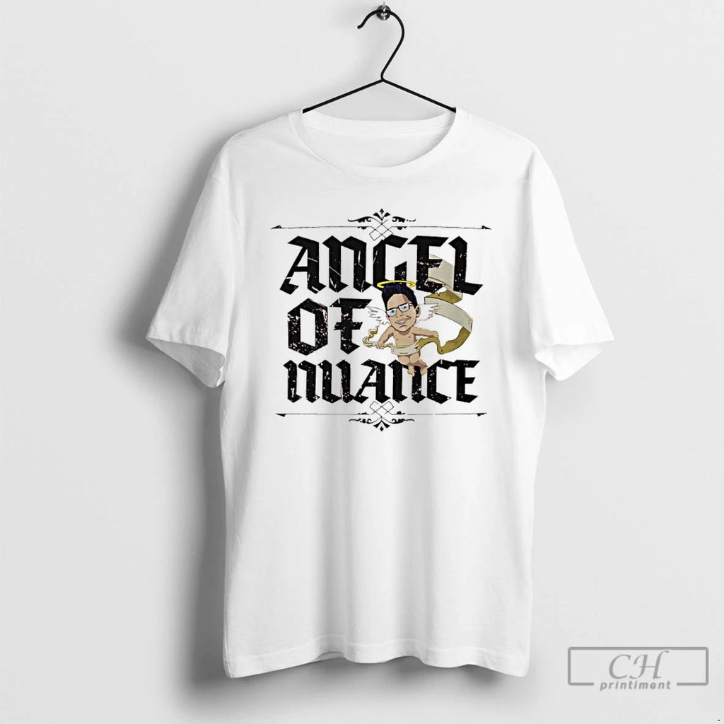 Classic Angel Of Nuance Calligraphy T Shirts Unisex