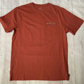 Rip Curl Shred Till Dead Surfing Brick Red Mens Medium Unisex
