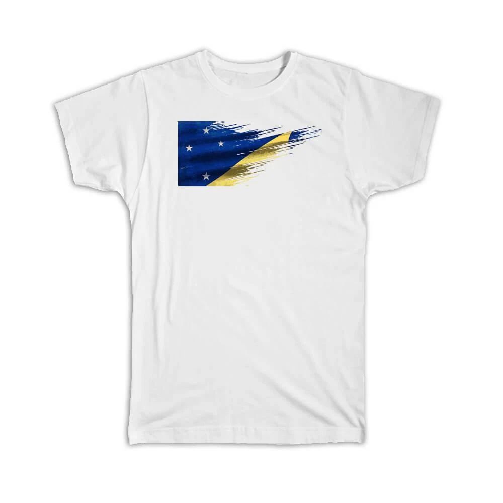 Gift : Tokelau Flag Travel Expat Country Artistic Unisex