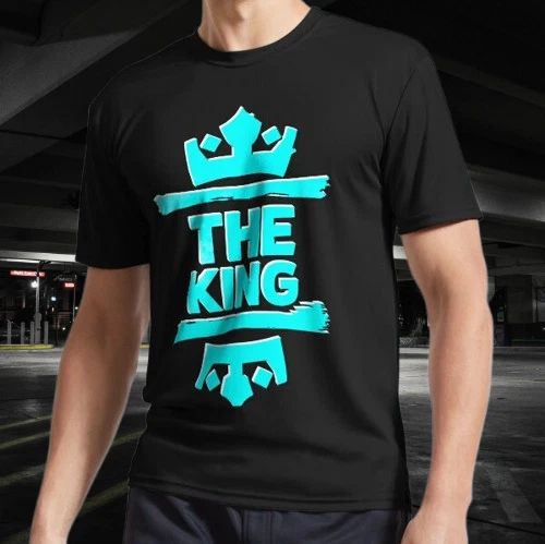 New Bold “King” Typography with Crowns Logo American Funny S to 5XL Unisex