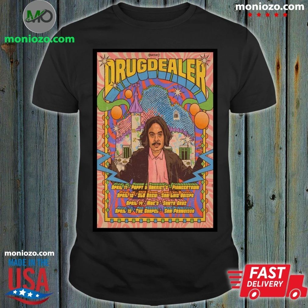 Original RUG DEALER CA Tour April 2026 Poster Shirt – Perfect Gift for Men & Women Unisex