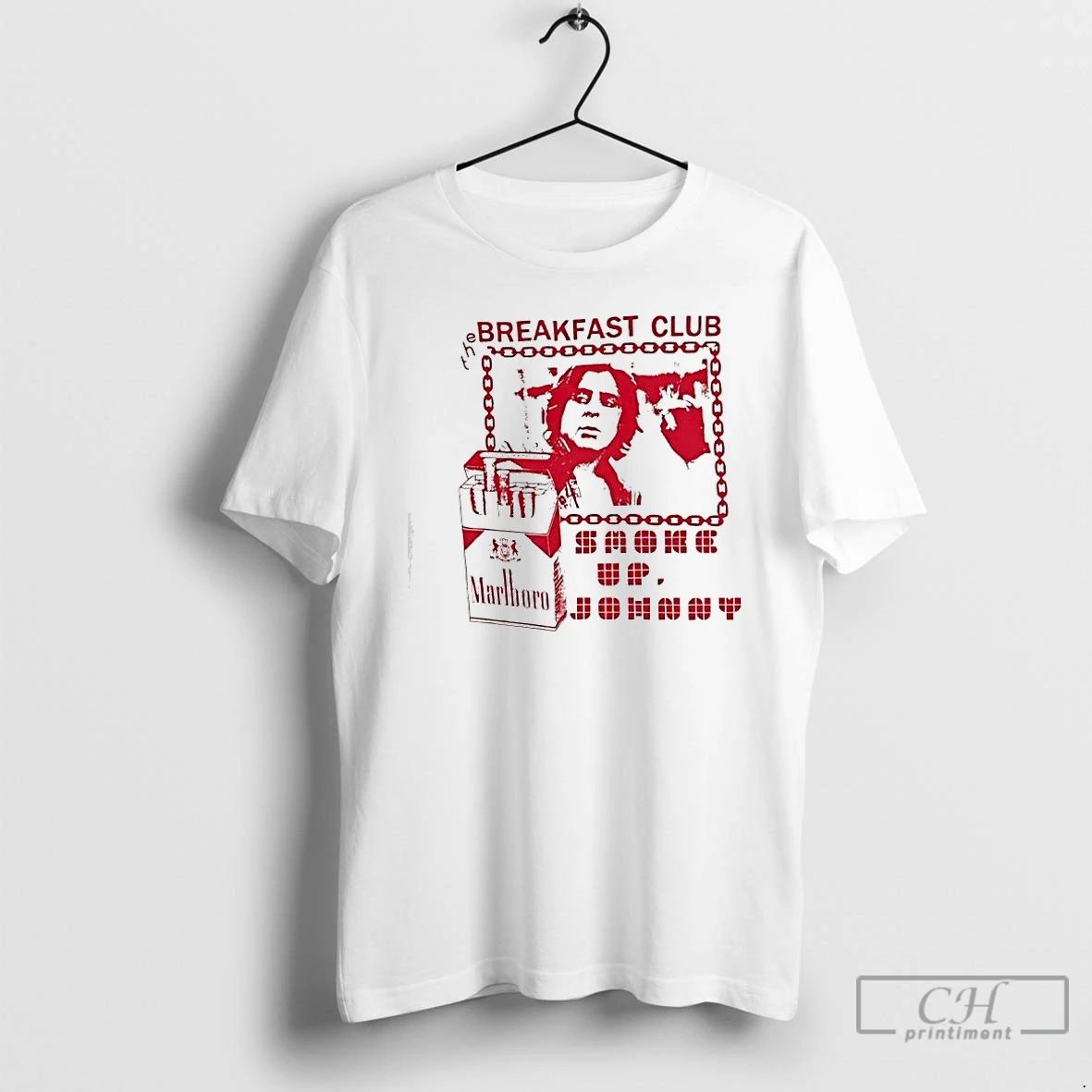 Premium The Breakfast Club Smoke Up Johnny Marlboro Cigarettes T Shirts Unisex