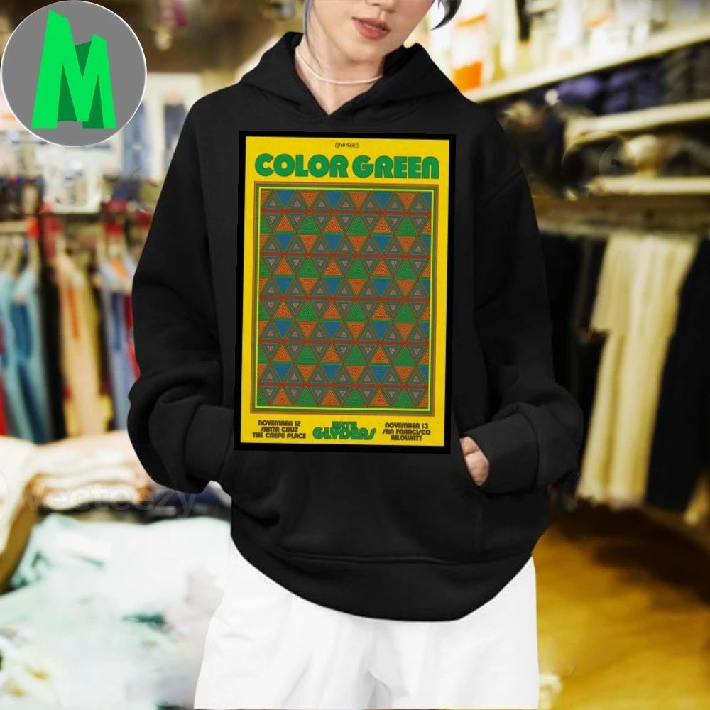 Color Green November 12-13 2025 California Poster Shirt Unisex