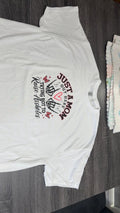 White Cotton Graphic Unisex