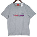 Quiksilver Shirt Men's Large Athletic Grey Surf Boardshorts Since 1969 Logo NEW Unisex