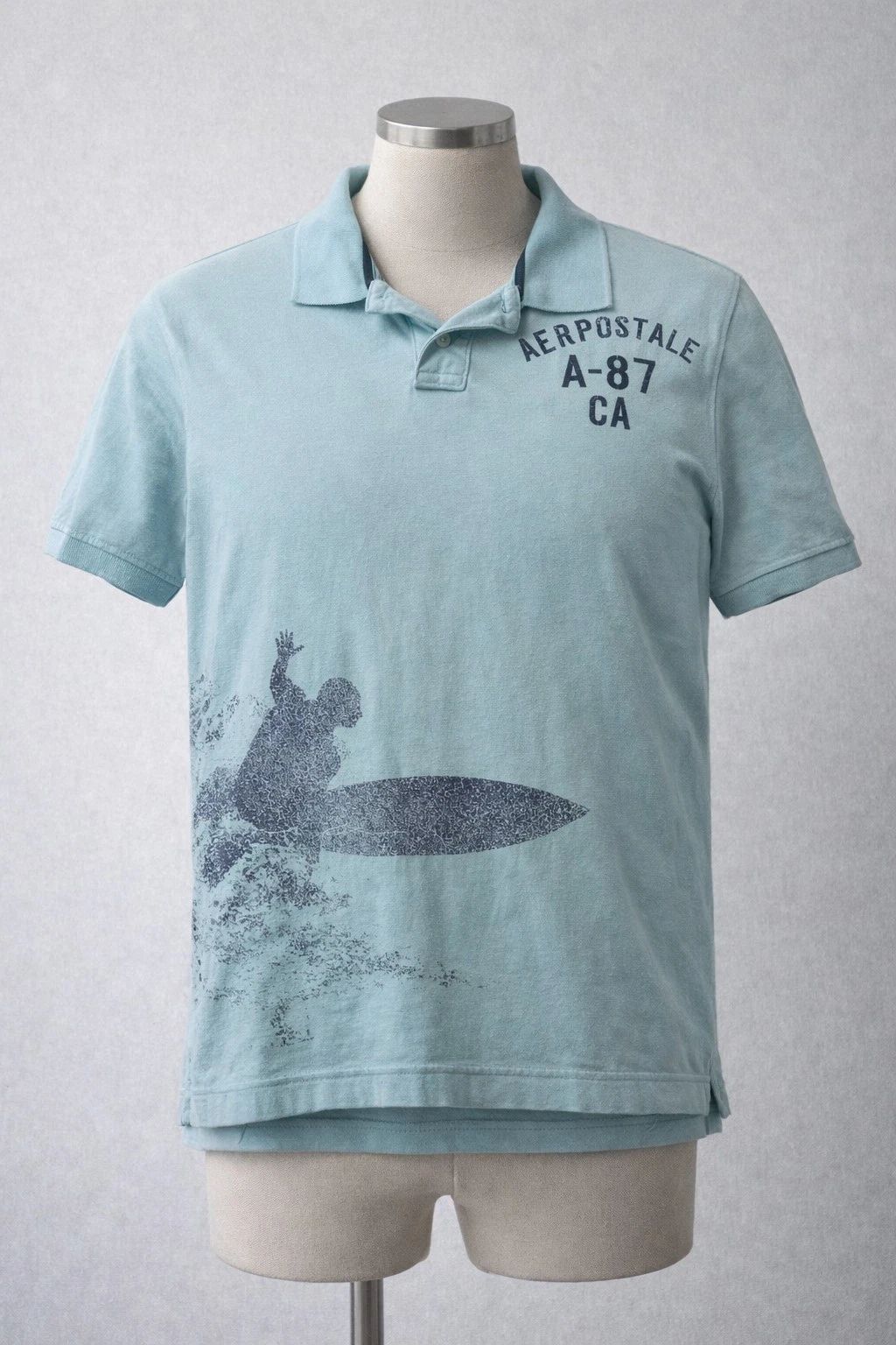 Aeropostale Men's Large Surfer Short Sleeve Unisex