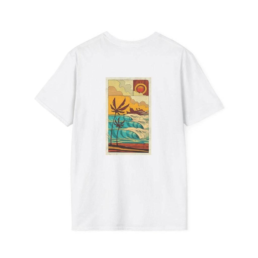 Classic Surfing Design Unisex Softstyle Unisex