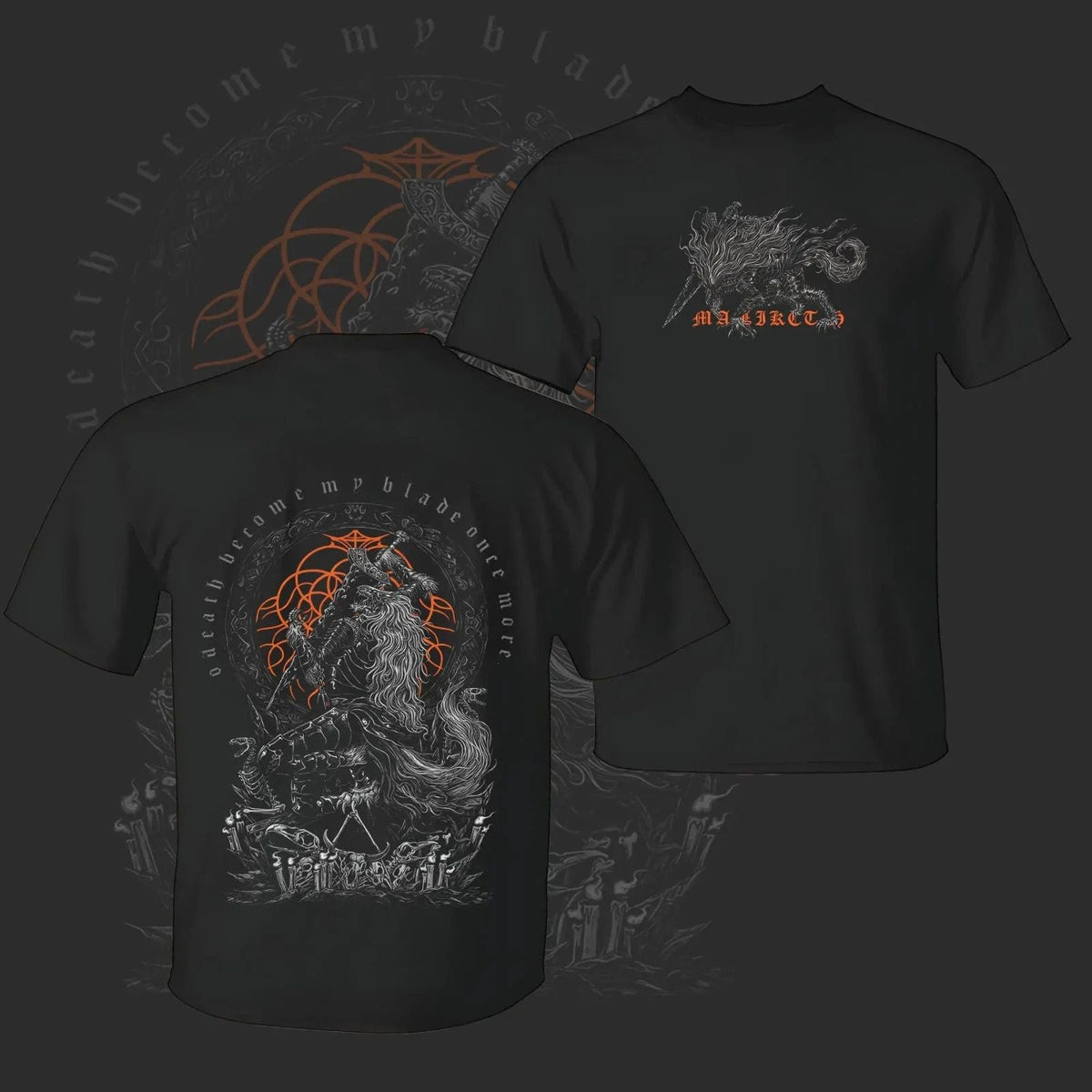 The Black Blade "Maliketh" - Elden Ring Game Edition Double Printed Lightweight Unisex