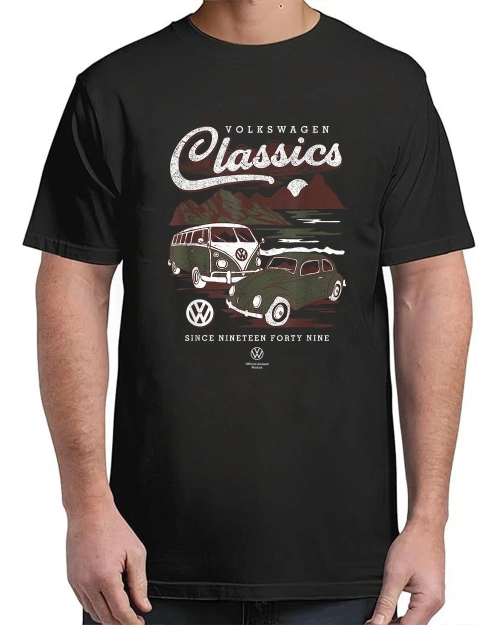 Type 2 T1 Campervan & Beetle Classics Funny Adult S-4XL Unisex
