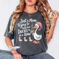 Funny Duck Mom Comfort Animal Lover Pet Mama Gift Cute Farm Life Unisex
