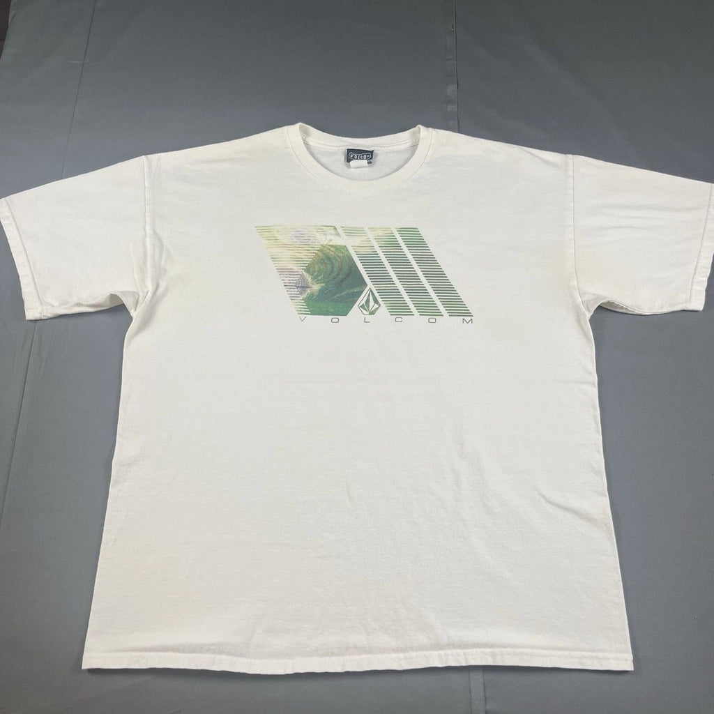 Vintage Volcom Stone Logo Graphic T Shirt Skate Surf Sz XL Unisex