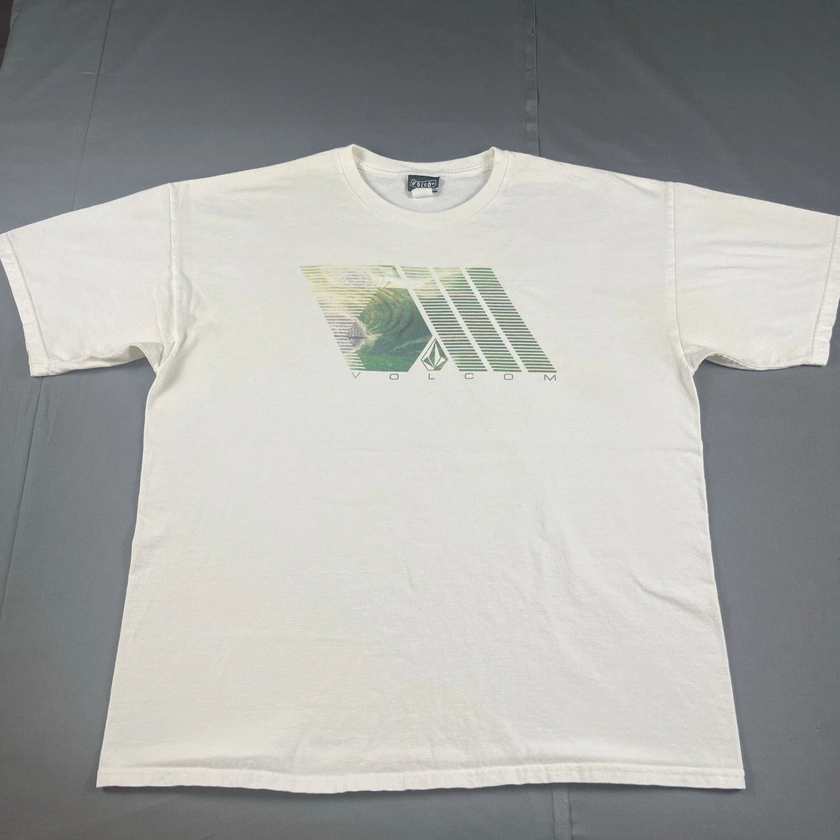 Vintage Volcom Stone Logo Graphic T Shirt Skate Surf Sz XL Unisex