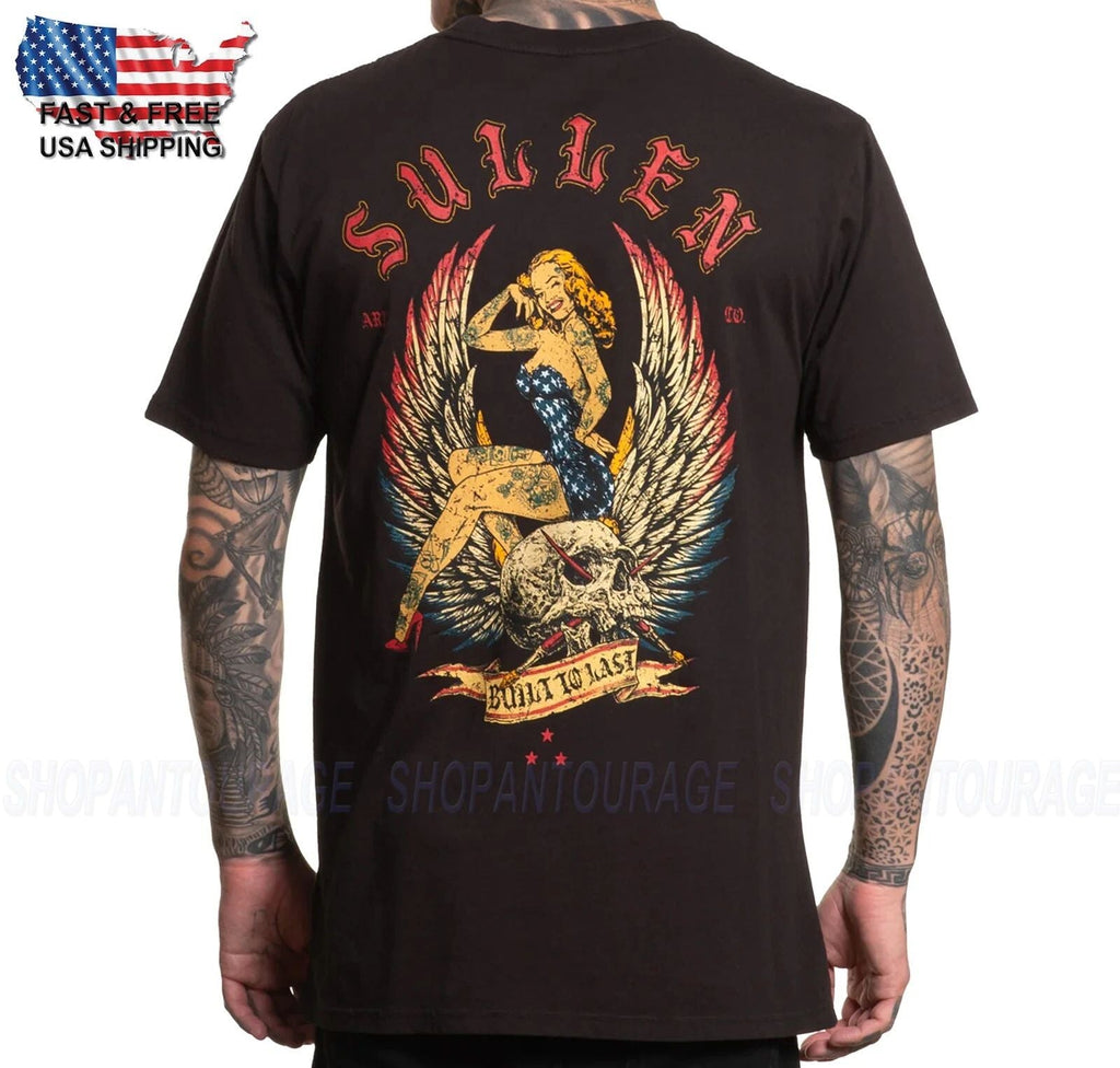 Sullen Art Collective Americana Premium Fit SCM6872 Short Sleeve For Men Unisex