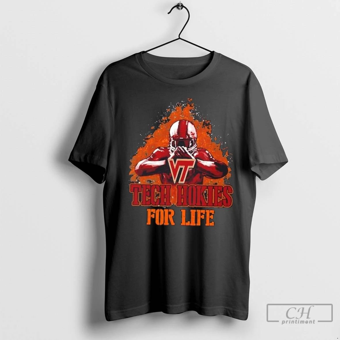 Premium Virginia Tech Hokies Football For Life Unisex