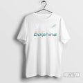 Officials Miami Dolphins X Bad Bunny Frog Mascot Signature T Shirts Unisex