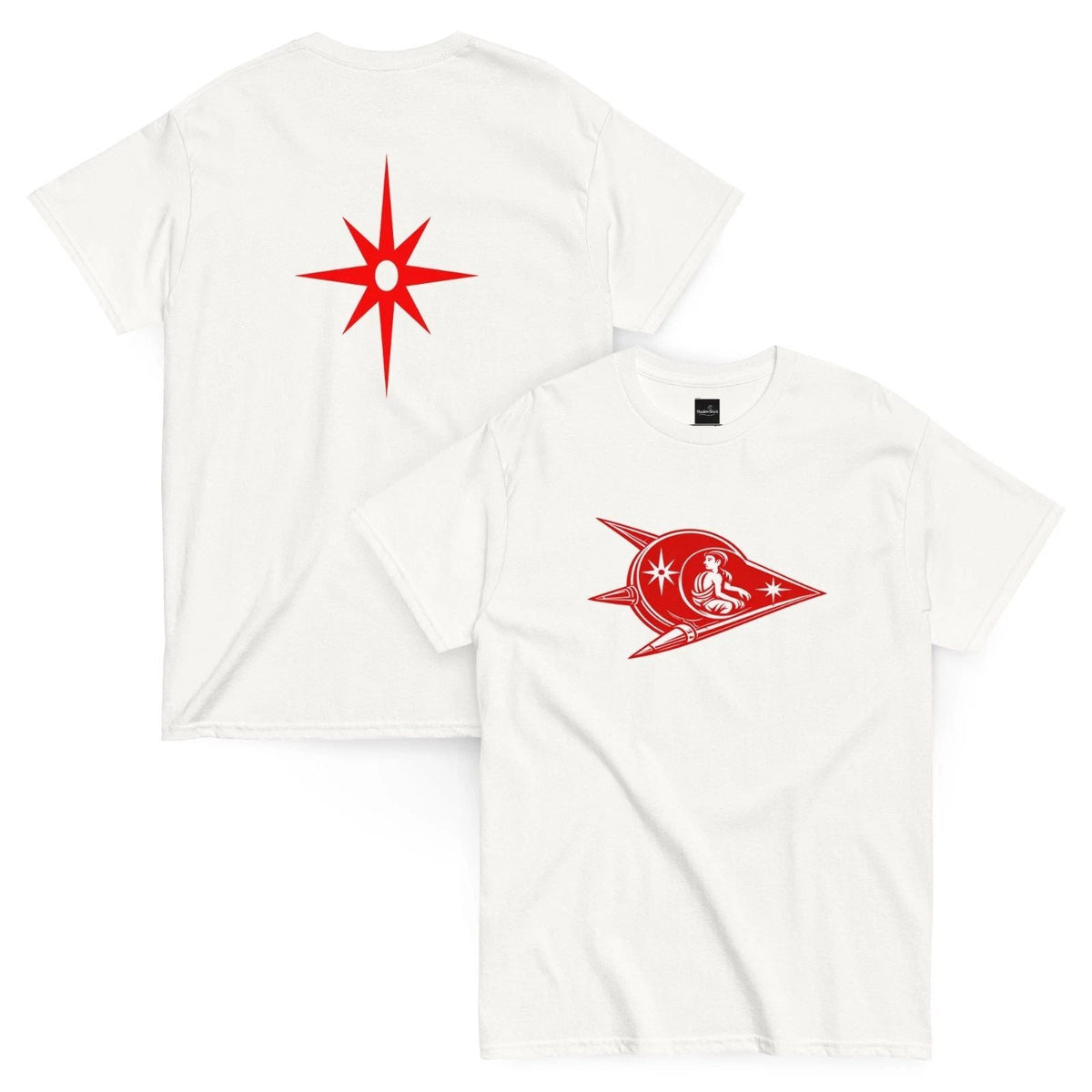 The Star Traveler – Red Logo Unisex