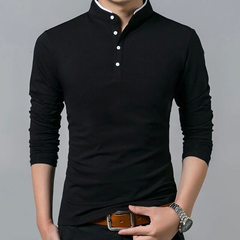 Mejores Camisas Manga Larga Hombre Casual Camisa Ropa Moda Para Hombres Cotton Unisex