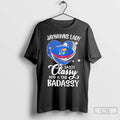 Premium Kansas Jayhawks Lady Sassy Classy And A Tad Badassy Diamond Heart Unisex