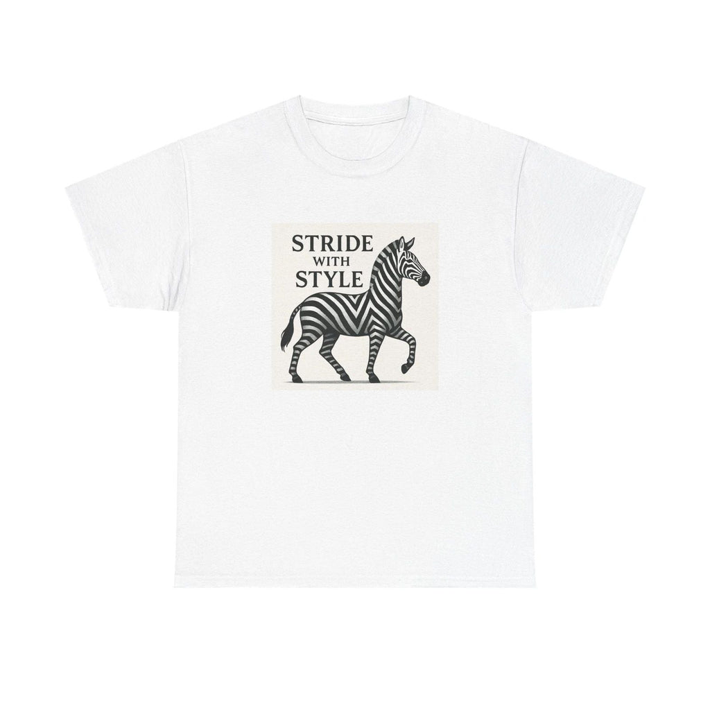 Unisex Adult T Shirt Zigzag Zebra Modern Chic Unisex