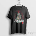 Premium A Very Merry Louisville Cardinals Christmas Tree String Light 2025 T Shirts Unisex