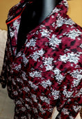 Silverstone Collection Modern Fit Men's Burgundy Lg Sleeve Shirt 3X Fits 2X Best Unisex