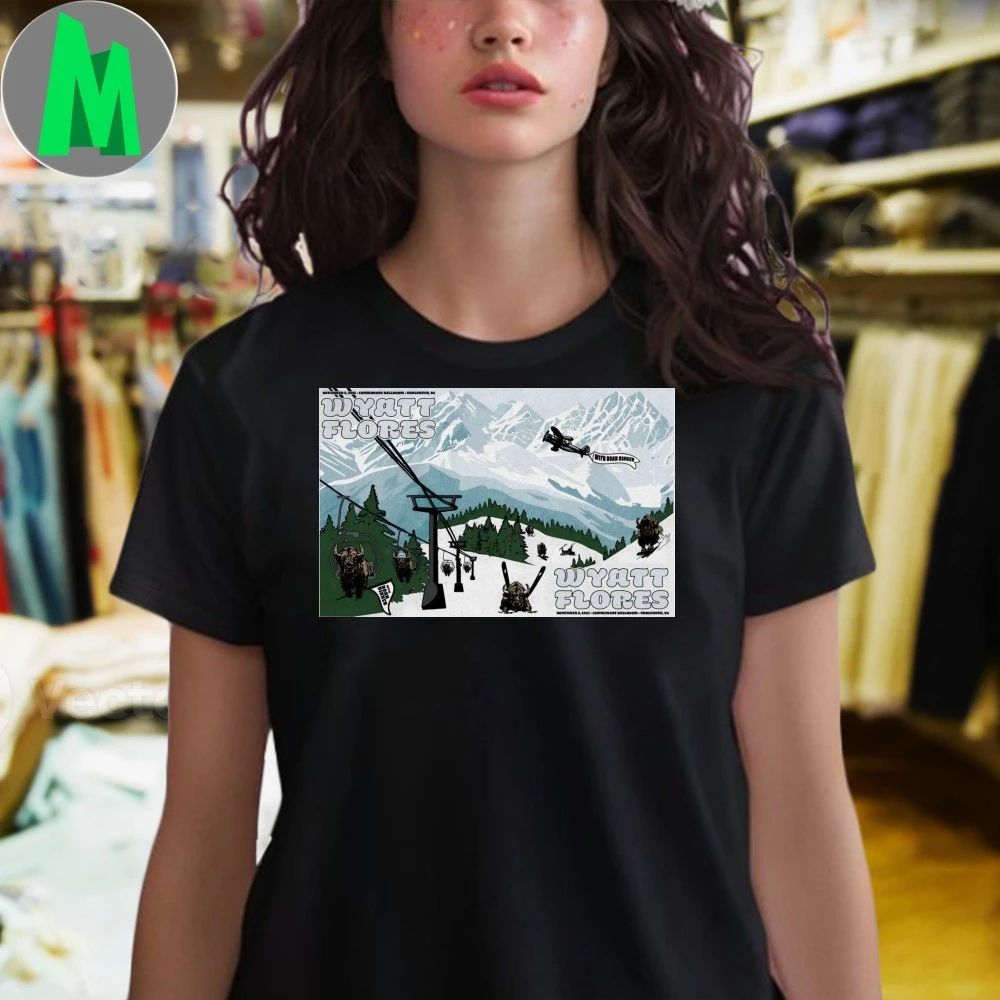 Wyatt Flores Vancouver Tour On Nov 8-9 2025 Poster Shirt Unisex