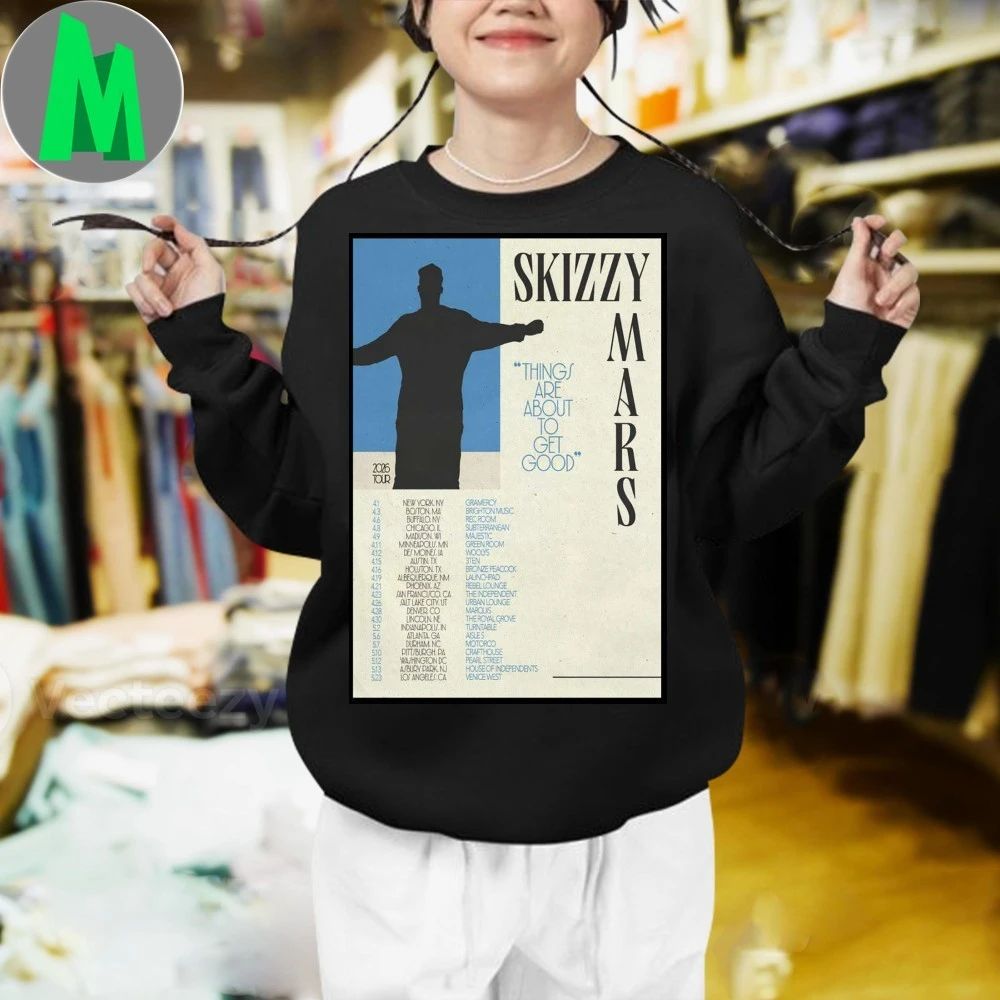 Skizzy Mars North American Tour 2026 Poster Unisex