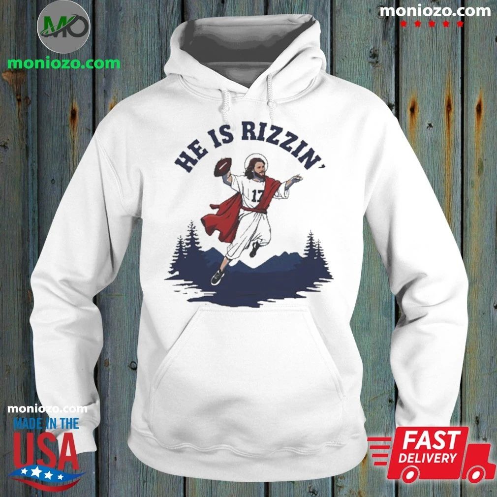 Original Jesus He is Rizzin’ Shirt Unisex