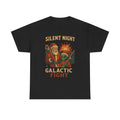 Silent Night Galactic Fight | Santa vs Alien Christmas Unisex