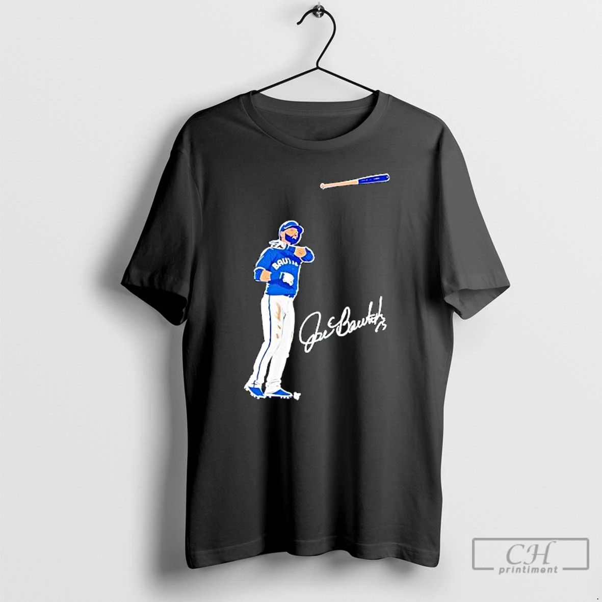 Premium Jose Bautista Baseball Player The Bat Flip Signature T Shirts Unisex