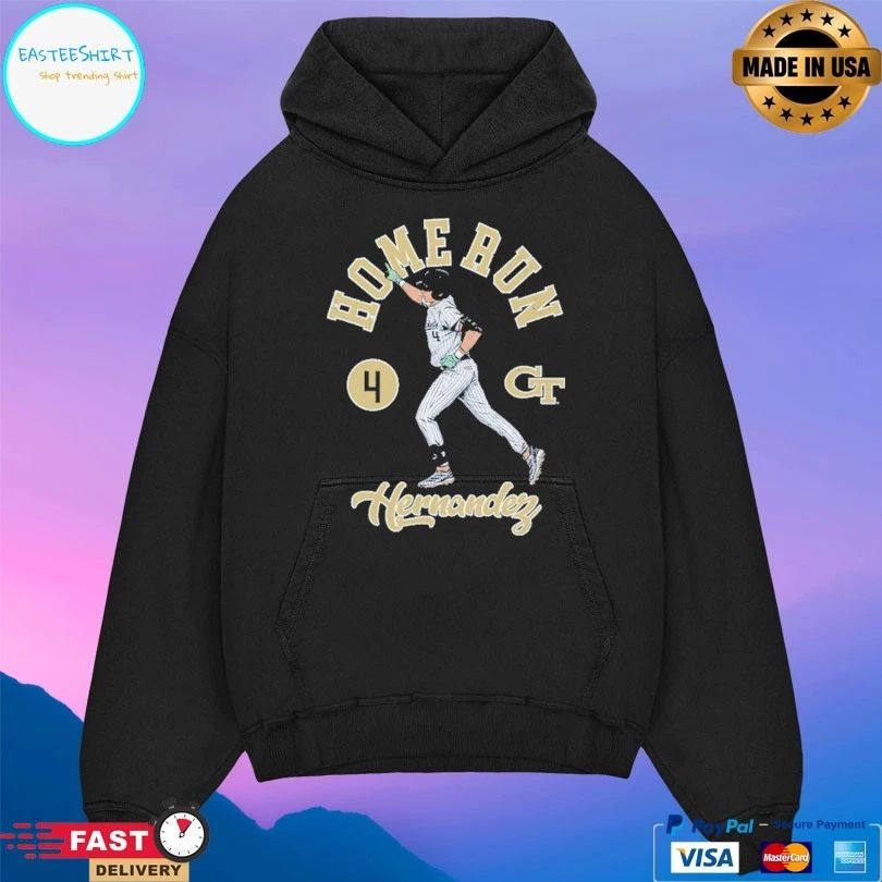 Georgia Tech Home Run Alex Hernandez Baseball Unisex