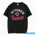 Cubs October Baseball 2025 Tshirts Sweater Unisex