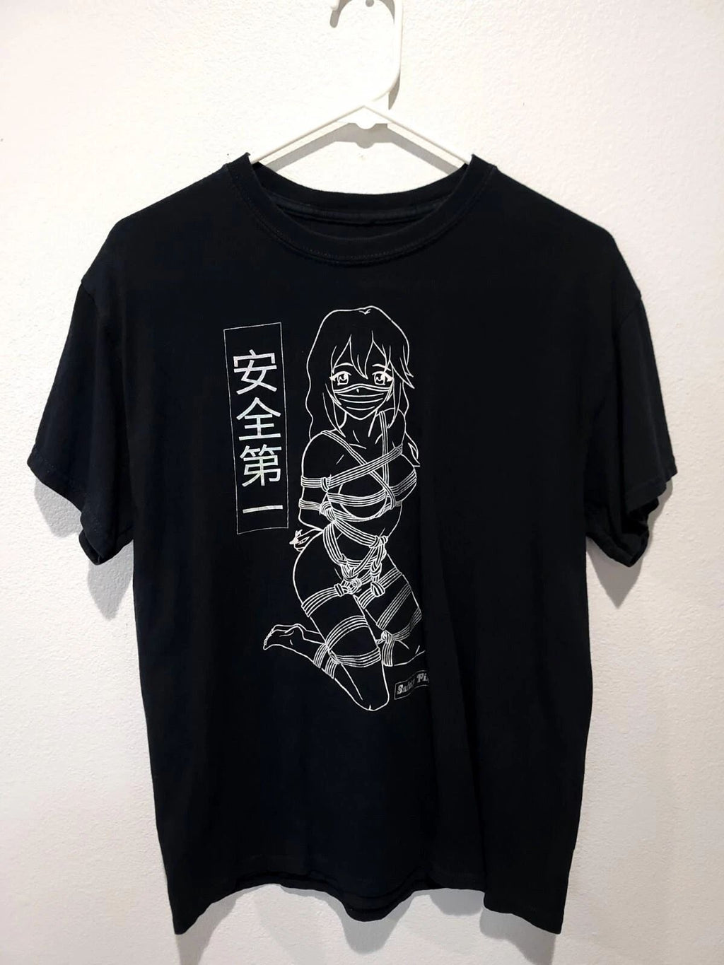 Spencer s since 1947 Adult Reprint Sexy Anime Girl Safety First S-5XL Unisex