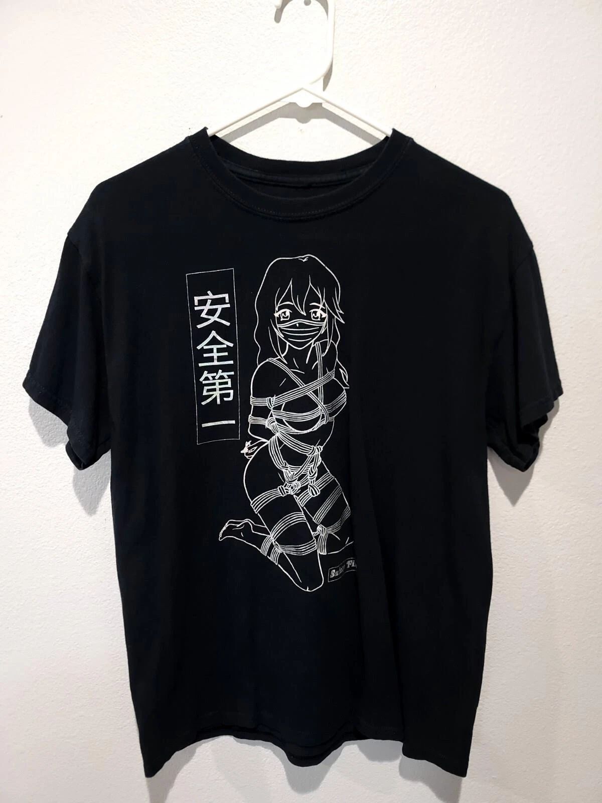 Spencer s since 1947 Adult Reprint Sexy Anime Girl Safety First S-5XL Unisex