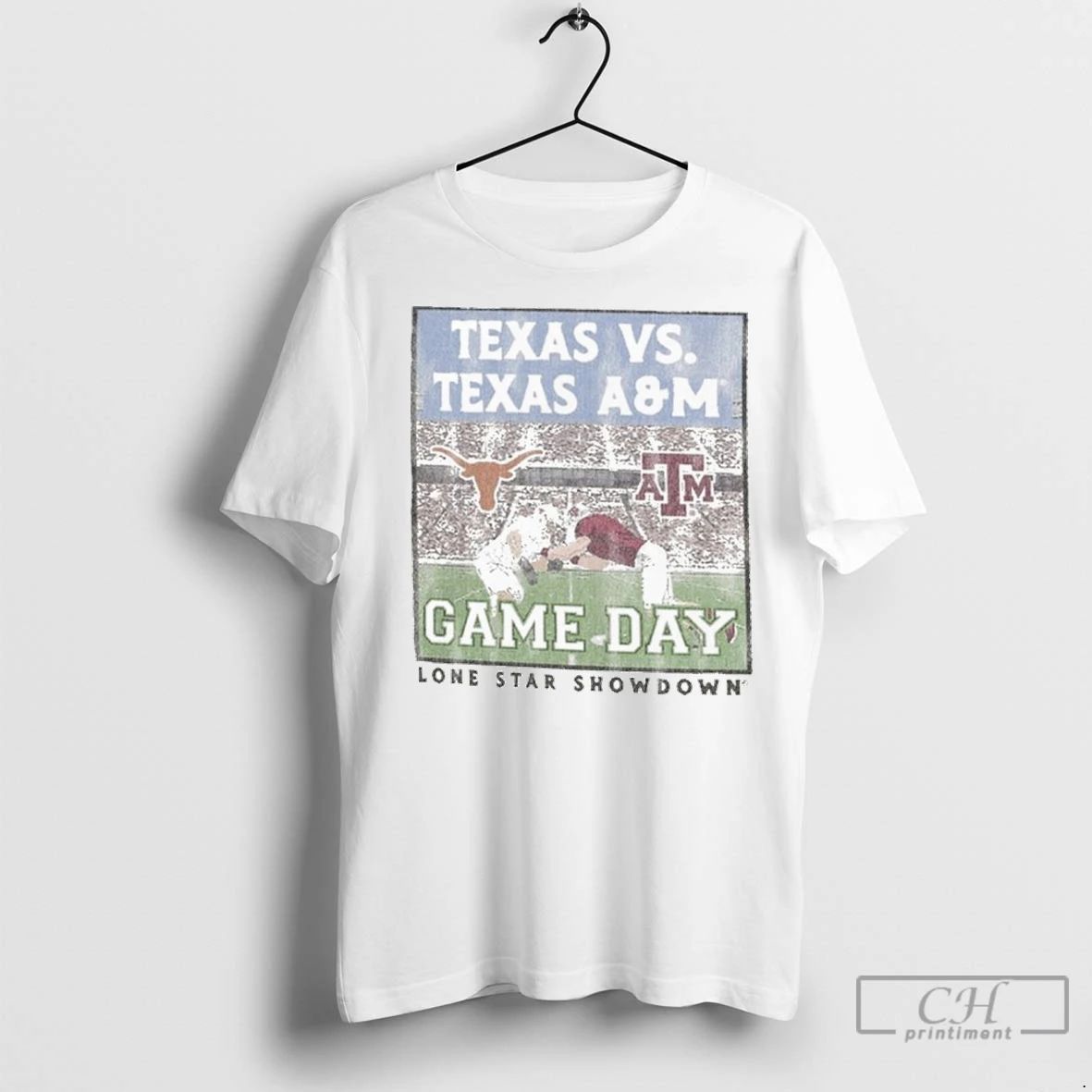 Premium Texas Am Aggies Vs Texas Longhorns Lone Star Showdown Battle Stadium Unisex